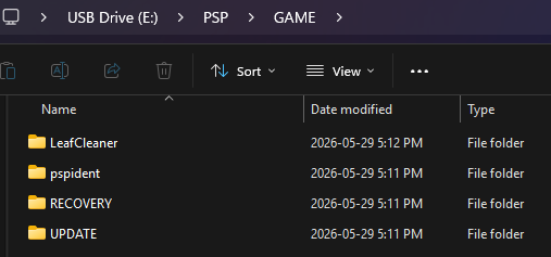 Path Old CFW Update Kit